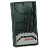 Image de Bosch Accessories 2607019673 Promoline HSS Jeu de forets pour le métal 7 pièces 2 mm, 3 mm, 4 mm, 5 mm, 6 mm, 8 mm, 10 mm laminé au rouleau DIN 338 tige