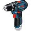Image de Bosch Professional Perceuse-Visseuse sans Fil GSR 12V-15 (12 V, Ø de vissage Maxi. : 7mm, Couple Max. : 30 Nm) & Batterie Lithium-ION GBA 12 Volt. 2,0 Ah, Noir
