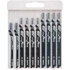 Image de Bosch Professional 10pcs. Kit Lames Scie Sauteuse (pour Bois, Emmanchement T, Accessoires Scies Sauteuses)