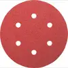 Image de Feuille abrasive pour ponceuse excentrique avec bande auto-agrippante, perforé Bosch Accessories 2609256A29 Grain 40 (Ø) 150 mm 5 pc(s)