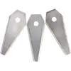 Image de Bosch Home and Garden Lot de 3 Lames de Tondeuse à Gazon (pour Tondeuse Robot Indego, 3 Lames, sous Carton) F016800321