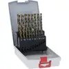 Image de Bosch Accessories 2608587014 HSS Jeu de forets pour le métal 19 pièces 1 mm, 1.5 mm, 2 mm, 2.5 mm, 3 mm, 3.5 mm, 4 mm, 4.5 mm, 5 mm, 5.5 mm, 6 mm, 6.5 mm, 7