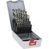 Image de Bosch Accessories 25 pces. Kit de forets à métaux HSS-G ProBox (pour acier, Ø 1-13 mm, accessoires perceuse-visseuse et support de perçage)