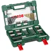 Image de Bosch Accessories 91 pièces Jeu de forets et d'embouts en titane V-Line (pour le bois, la pierre et le métal, y compris tournevis à cliquet et tige magnétique, accessoires outils de perçage)