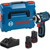 Image de Bosch 06019A6977 - Visseuse À Chocs Sans Fil GDR 12V-105 C&G 2x 2,0 Ah, Chargeur GAL 12V-40