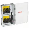 Image de Bosch Accessories Bosch Power Tools 2607017320 Jeu dembouts 37 pièces vis à fente, cruciforme Phillips, vis Pozidriv, 6 pans BO, Tri-Wing, clé plate, carré
