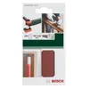 Image de Bosch Accessories 2609256D33 Coffret de 10 feuilles abrasive Starlock pour OMT plateau de ponçage pour profilé AUZ 70 g 70 x 125 3 x 80/3 x 120/2 x 180/2 x 240