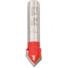 Image de Bosch Accessories 2608629369 Fraise à rainurer droit en V 8 mm d 12,7 mm Longueur 10 mm G 44,5 mm 90°