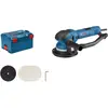 Image de Bosch Professional Ponceuse excentrique GET 75-150, 0601257101, 750W, livrée en L-Boxx + 1x Plateau de ponçage Expert Multihole Universal (Exécution moyen, Ø 150 mm, Accessoire Ponceuse excentrique)