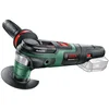 Image de Bosch Home and Garden Outil multifonctions sans fil - AdvancedMulti 18 avec set d'accessoires (Livré sans batterie ni chargeur, système 18V, sous emballage carton) 0603104000 Vert