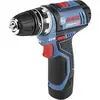 Image de Perceuse-visseuse sans fil Bosch Professional GSR 12V-15 FlexiClick 06019F6001 12 V 2 Ah Li-Ion + 2 batteries, + chargeur, + mallette
