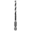 Image de Bosch Accessories 2608577052 Metallbohrer PRO Impact 4,0mm HSS-G Länge 43/83mm 6kant Schaft 1/4 Foret pour le métal 4 mm Longueur totale 83 mm 1 pc(s)
