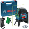 Image de Bosch GCL 2-15 G Laser À Croix Avec Fonction D'aplomb + Support Mural Dans Un Coffret - 15 M - Vert