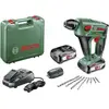 Image de Bosch Home and Garden Uneo Maxx SDS-Quick-Marteau perforateur sans fil 18 V 2.5 Ah Li-Ion + 2 batteries, + mallette