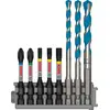 Image de Bosch Accessories universel Jeu dembouts 1/4 (6.3 mm) 50 mm