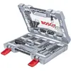 Image de Bosch Accessories 2608P00236 105 pièces Assortiment de forets et dembouts métal, Pierre, Béton, bois, Brique 2 mm, 2.5 mm, 3 mm, 4 mm, 5 mm, 6 mm, 7 mm, 8 mm,