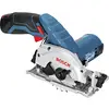 Image de Bosch Professional GKS 12V-26 2x3 Ah L-BOX Scie circulaire portative sans fil Profondeur de coupe max. (90°) 26.5 mm + mallette, + batterie, + chargeur 12 V 3