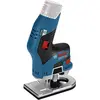 Image de Bosch Professional Affleureuse sans Fil GKF, Bleu/Noir, Seul, Avec broche de fraisage 8 mm + 15 pièces Kit de Fraises Mixtes (pour Bois, Ø 8 mm Queue, Accessoires)