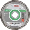Image de Bosch 1x Disque à tronçonnage diamant PRO Ceramic pour petites meuleuses angulaires, X-Lock (pour Marbre, Carreaux de Hard Ceramic, Ø 125 mm, Professional Accessoire Petite meuleuse angulaire)