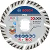 Image de Bosch Accessories 2608615166 X-LOCK Diamanttrennscheibe Sta 125x22,23x1,6x10mm Universal Disque à tronçonner diamanté Diamètre 125 mm 1 pc(s)