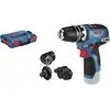 Image de Perceuse-visseuse sans fil Bosch Professional GSR 12V-35 FC 06019H3003 12 V Li-Ion + accessoires, + mallette, sans batterie, sans chargeur