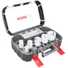 Image de Bosch Professional Coffret de 9 Scies Trépan Progressor for Wood & Metal Set Installations Électriques (pour bois et métal, Ø 22-64 mm, Accessoire pour Perceuses)