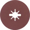 Image de Bosch Accessories 2608619175 Disques Abrasifs sur Fibres Expert for Metal (pour les Métaux, X-LOCK, R444, Ø 125 mm, Grain 100, Alésage : 22,23 mm)
