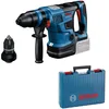 Image de Bosch Professional BITURBO Akku Bohrhammer GBH 18V-34 CF (SDS plus Wechselfutter, inkl. Bluetooth Modul, Zusatzhandgriff, Tiefenanschlag, im Handwerkerkoffer) + 5x Expert SDS plus-7X Hammerbohrer Set (für Stahlbeton, Ø 5-10 mm)