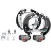 Image de BOSCH Jeu de mâchoires de frein 0204114063 Compatible avec: PEUGEOT 205 I, 205 I Cabriolet, 205 II, 205 Kasten/Schrägheck
