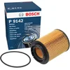 Image de Bosch P9142 Filtre à Huile Automobile - Sépare la Suie et les Particules Métalliques de l'Huile Moteur, Lubrification Fiable du Moteur