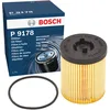 Image de Bosch P9178 Filtre à Huile Automobile - Sépare la Suie et les Particules Métalliques de l'Huile Moteur, Lubrification Fiable du Moteur