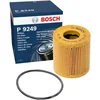 Image de Bosch P9249 Filtre à Huile Automobile - Sépare la Suie et les Particules Métalliques de l'Huile Moteur, Lubrification Fiable du Moteur