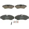 Image de Bosch BP014 - Plaquettes de Frein Avant pour Voiture - Qualité Bosch - Réduction du Bruit et de la Poussière - Certifié ECE-R90 - Sans Cuivre - Jeu de 4 Plaquettes - Avec Accessoires