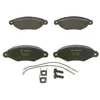 Image de Bosch BP224 Plaquettes de frein - Essieu avant - certification ECE-R90 - 1 jeu de 4 plaquettes