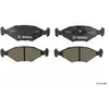 Image de BOSCH Plaquettes de frein X4 pour TOYOTA: Corolla, Prius, Celica, Yaris Verso, Yaris, Corolla Verso (Ref: 0 986 424 630)