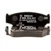 Image de BOSCH Plaquettes de frein X4 pour SUZUKI: Grand Vitara, Vitara, Jimny & SANTANA: Vitara (Ref: 0 986 424 251)