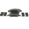 Image de BOSCH Plaquettes de frein X4 pour TOYOTA: Corolla Verso, Avensis (Ref: 0 986 424 798)