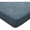 Image de Drap Housse imprimé en Lyocell, Jade, 160 x 200 cm, Origin, Bleu