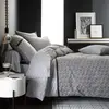 Image de Housse de Couette imprimée en Bambou, Made in France, Quentin, 140 x 200 cm, Origin, Blanc et Noir