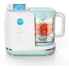 Image de dBb Remond Robot Cuiseur Bébé Multifonctions 6 en 1   Cuit Vapeur, Mixe, Hache, Stérilise, Chauffe et Décongèle   Auto Nettoyant - Repas Sains et Faciles - Capacité 1000 ml - Blanc & Bleu Glacier