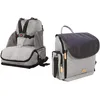 Image de dBb Remond Rehausseur Chaise Bébé Nomade Pliable Avec Sac Transport - Chaise Portable Universelle - Repas Enfant 6 Mois À 3 Ans - Harnais 5 Points Sécurisés - Rangements Astucieux - Coloris Gris