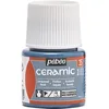 Image de Pébéo - Ceramic - Couleur Opaque pour Terre Cuite, Céramique et Faïence - Effet Brillant - Finition Laquée - Flacon 45 ml, Bleu, 1 Unité (Lot de 1)