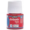Image de Pébéo 295026 Setacolor Opaque 1 Flacon Vermillon 45 ML