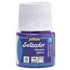 Image de Pébéo Setacolor - Peinture pour Textiles et Tissus Sombres et Opaque - 1 Flacon Violet Parme - 45 ML