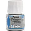 Image de Pébéo 295060 Setacolor Opaque 1 Flacon Argent Moiré 45 ML