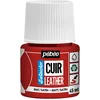 Image de Pébéo - Setacolor Cuir - Peinture Acrylique pour Cuir et Similicuir   Personnalisation Sac, Chaussure, Sneaker- Résistance rayures, pliures, frottements - Finition Mate/Satinée - Rouge Intense- 45 ml