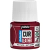 Image de Pébéo - Setacolor Cuir - Peinture Acrylique pour Cuir et Similicuir   Personnalisation Sac, Chaussure, Sneaker- Résistance rayures, pliures, frottements - Finition Mate/Satinée - Rouge Profond - 45 ml