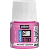 Image de Pébéo - Setacolor Cuir - Peinture Acrylique pour Cuir et Similicuir   Personnalisation Sac, Chaussure, Sneaker- Résistance rayures, pliures, frottements - Finition Mate/Satinée - Rose Candy - 45 ml