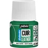 Image de Pébéo - Setacolor Cuir -Peinture Acrylique pour Cuir et Similicuir   Personnalisation Sac, Chaussure, Sneaker- Résistance rayures, pliures, frottements - Finition Mate/Satinée - Vert Cactus - 45 ml