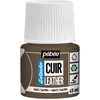 Image de Pébéo - Setacolor Cuir -Peinture Acrylique pour Cuir et Similicuir   Personnalisation Sac, Chaussure, Sneaker- Résistance rayures, pliures, frottements - Finition Mate/Satinée - Brun Expresso - 45 ml